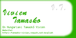 vivien tamasko business card